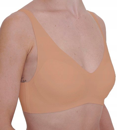 Bezszwowy biustonosz Sloggi ZERO Feel 2.0 Soft bra Tkanina 3D ZERO L