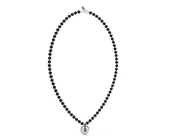 Naszyjniki - Biżuteria GUESS JUMN04061JWST. Naszyjnik, Kolor czarny. Mężczyzna. - miniaturka - grafika 1