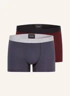 Majtki damskie - Hanro Bokserki Cotton Essentials, 2 Szt. blau - miniaturka - grafika 1