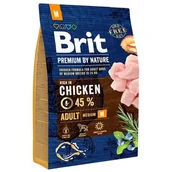 Sucha karma dla psów - Brit Premium By Nature Adult M 8 kg - miniaturka - grafika 1