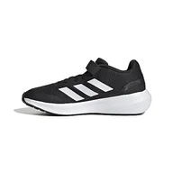 Koszulki i topy damskie - adidas Runfalcon 3.0 Elastic Lace Top Strap, Shoes-Low (Non Football) Unisex-Dzieci i Chłopcy, Czarny Core Black Ftwr White Core Black, 38 2/3 EU - miniaturka - grafika 1