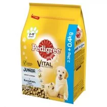 Pedigree Junior Medium kurczak z ryżem 2,2 kg - Sucha karma dla psów - miniaturka - grafika 1