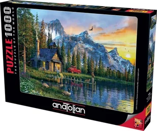 Star Puzzle Puzzle 1000 Chatka nad jeziorem - Puzzle - miniaturka - grafika 1