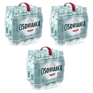36x Woda mineralna CISOWIANKA niegazowana 0,5 l - Woda - miniaturka - grafika 1