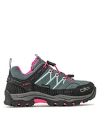 Buty trekkingowe dziecięce - CMP Trekkingi Rigel Low Trekking Wp 3Q13244 Szary - miniaturka - grafika 1