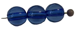Korale Akrylowe Kula 6mm (50szt) Niebieski - Półfabrykaty do biżuterii - miniaturka - grafika 1