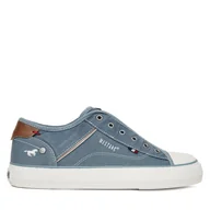 Trampki damskie - Trampki Mustang 1272-402 Niebieski - miniaturka - grafika 1