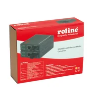 Konwertery sieciowe i transceivery - ROLINE RC-100FX/ST Fast Ethernet Converter, RJ-45 to ST, Loop-back konwerter sieciowy 21.13.1070 - miniaturka - grafika 1