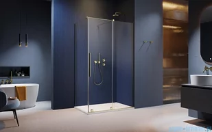 Radaway Furo Kdj Brushed Gold kabina 90x120cm prawa szczotkowane złoto 10104472-99-01R/10110430-01-01/10113120-01-01 - Kabiny prysznicowe Radaway Furo Kdj Brushed Gold kabina 90x120cm prawa szczotkowane złoto 10104472-99-01R/10110430-01-01/10113120-01-01 - Kabiny prysznicowe - miniaturka - grafika 3