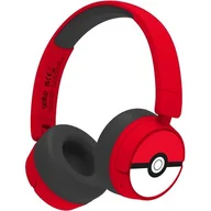Słuchawki - OTL Technologies Poké Ball Kids Wireless (PK1000) Czerwona - miniaturka - grafika 1