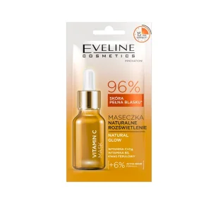 Eveline Vitamin C Mask naturalnie rozświetlająca maseczka do twarzy 8 ml - Maseczki do twarzy - miniaturka - grafika 1