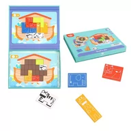 Układanki dla dzieci - Tooky Toy Lumarko Układanka Logiczna Puzzle Tetris Arka Noego 26 El. TF909 Lek - miniaturka - grafika 1