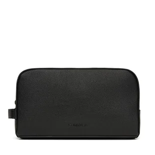 Kosmetyczka Calvin Klein Micropebble Washbag/Dopp Kit LV04D1036G Czarny - Kosmetyczki, organizery i kuferki - miniaturka - grafika 1