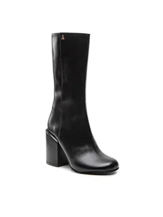 Patrizia Pepe Kozaki 8Y0019/L011-K103 Czarny - Kozaki damskie - miniaturka - grafika 1