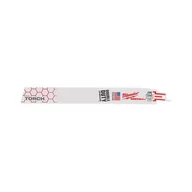Brzeszczoty - Milwaukee brzeszczot bimetalowy do cięcia metalu duże obciążenia TORCH do piły szablastej 230 mm 25 szt. 48008713 - miniaturka - grafika 1