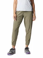 Spodnie sportowe damskie - Columbia Spodnie funkcyjne "Pleasant Creek™" w kolorze khaki - miniaturka - grafika 1