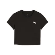 Koszulki sportowe damskie - Koszulka Puma Wardrobe Ess Baby - miniaturka - grafika 1