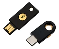 Zabezpieczenia do laptopów - Yubico YubiKey 5 NFC + YubiKey 5C - miniaturka - grafika 1