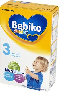 Bebiko Junior 3 Nutriflor+ 350g - Mleko modyfikowane - miniaturka - grafika 1