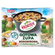 Dania mrożone - Hortex Gotowa zupa borowikowa z makaronem 350 g - miniaturka - grafika 1