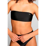 Stroje kąpielowe - Góra od bikini Bandeau w kolorze czarnym - miniaturka - grafika 1