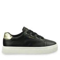 Sneakersy damskie - Sneakersy Gant 30531835 Czarny - miniaturka - grafika 1