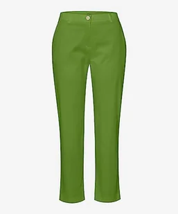 BRAX Damskie spodnie Style Mel S ultralekkie bawełniane spodnie, zielony Leave Green, 46, Leave Green, 36W / 32L - Spodnie damskie - miniaturka - grafika 1