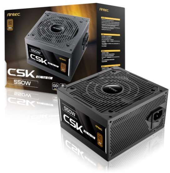 Antec Netzteil CSK 550 DC EC 80+B 550W retail