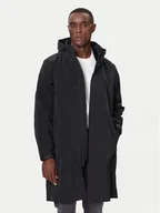 Płaszcze męskie - Calvin Klein Płaszcz przejściowy LV04LD518G Czarny Regular Fit - miniaturka - grafika 1
