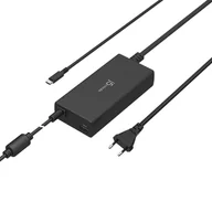 Ładowarki do telefonów - Ładowarka sieciowa j5create 100W PD USB-C Super Charger - EU (1xUSB-C 1xUSB3.0; kolor biały) JUP2290C-EN - miniaturka - grafika 1