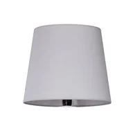 Oprawy, klosze i abażury - Abażur AB-stożek mały szary biurko - miniaturka - grafika 1