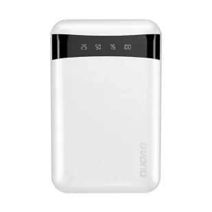Dudao przenośny powerbank USB 10000mAh biały (K3Pro mini) - Powerbanki - miniaturka - grafika 1