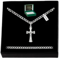 Biżuteria dla dzieci - Łańcuszek Srebrny Na Prezent / Komunia / Chrzest - miniaturka - grafika 1