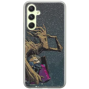 Etui Strażnicy Galaktyki 003 Marvel Nadruk pełny Granatowy Producent: Samsung, Model: A54 5G - Etui i futerały do telefonów - miniaturka - grafika 1