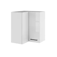 Meble kuchenne - Siena Szafka Wisząca Narożna Gnw-60 Biały Połysk - miniaturka - grafika 1