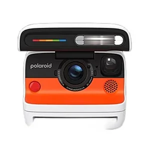 POLAROID Flip Biały + kolorowe wkłady (8 szt.) - Aparaty natychmiastowe - miniaturka - grafika 1