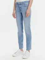 Spodnie damskie - Mustang Jeansy 1016620 5000-302 Niebieski Regular Fit - miniaturka - grafika 1