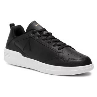 Sneakersy damskie - ARKK COPENHAGEN Sneakersy Visuklass Leather S-C18 CR5902-0099-M Black/White - grafika 1