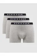 Majtki damskie - Obcisłe bokserki z dodatkiem streczu w zestawie 3 szt. - Schiesser - miniaturka - grafika 1