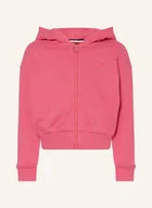 Bluzy dla dziewczynek - Tommy Hilfiger Bluza Rozpinana pink - TOMMY HILFIGER - miniaturka - grafika 1