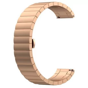 Beline pasek Watch 20mm Beauty różowe złoto/rose g - Akcesoria do smartwatchy - miniaturka - grafika 1