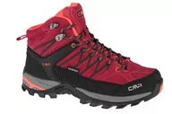 Buty trekkingowe damskie - CMP Campagnolo Campagnolo Rigel WP Buty trekkingowe Mid Kobiety, czerwony/czarny EU 39 2021 Trapery turystyczne 3Q12946-06HF-39 - miniaturka - grafika 1