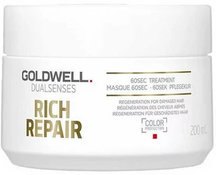 Goldwell Goldwell Dualsenses Rich Repair 60s maska regenerująca 200ml 5481 - Maski do włosów - miniaturka - grafika 1