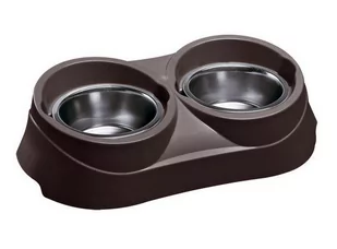 Ferplast Duo Feed, szary - Kuwety dla kotów - miniaturka - grafika 1