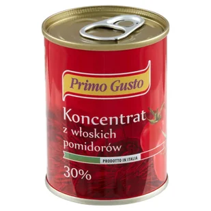 Primo Gusto Koncentrat z włoskich pomidorów 30% 140 g - Majonezy i dressingi - miniaturka - grafika 1