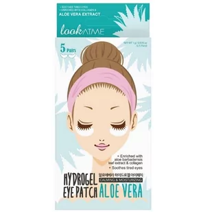 Hydrogel Eye Patch hydrożelowe płatki pod oczy z ekstraktem z aloesu 5 par - Kosmetyki pod oczy - miniaturka - grafika 1
