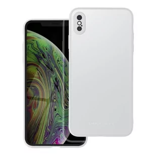Roar Futerał Matte Glass Case do iPhone XS Max stalowy - Etui i futerały do telefonów - miniaturka - grafika 1