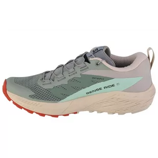 Buty Salomon Sense Ride 5 W (kolor Zielony, rozmiar 40 2/3) - Buty sportowe damskie - miniaturka - grafika 2