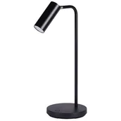 Lampy stojące - Lampka biurkowa LED LEADIE LED, Czarna - miniaturka - grafika 1