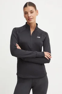 New Balance bluza do biegania Athletics kolor czarny WT43200BK - Bluzy damskie - miniaturka - grafika 1
